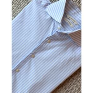 Men’s Suit Supply Egyptian Cotton Dress Shirt – Slim Fit 35 / 13.5